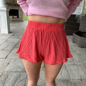 PINK LOVE CULTURE SHORTS